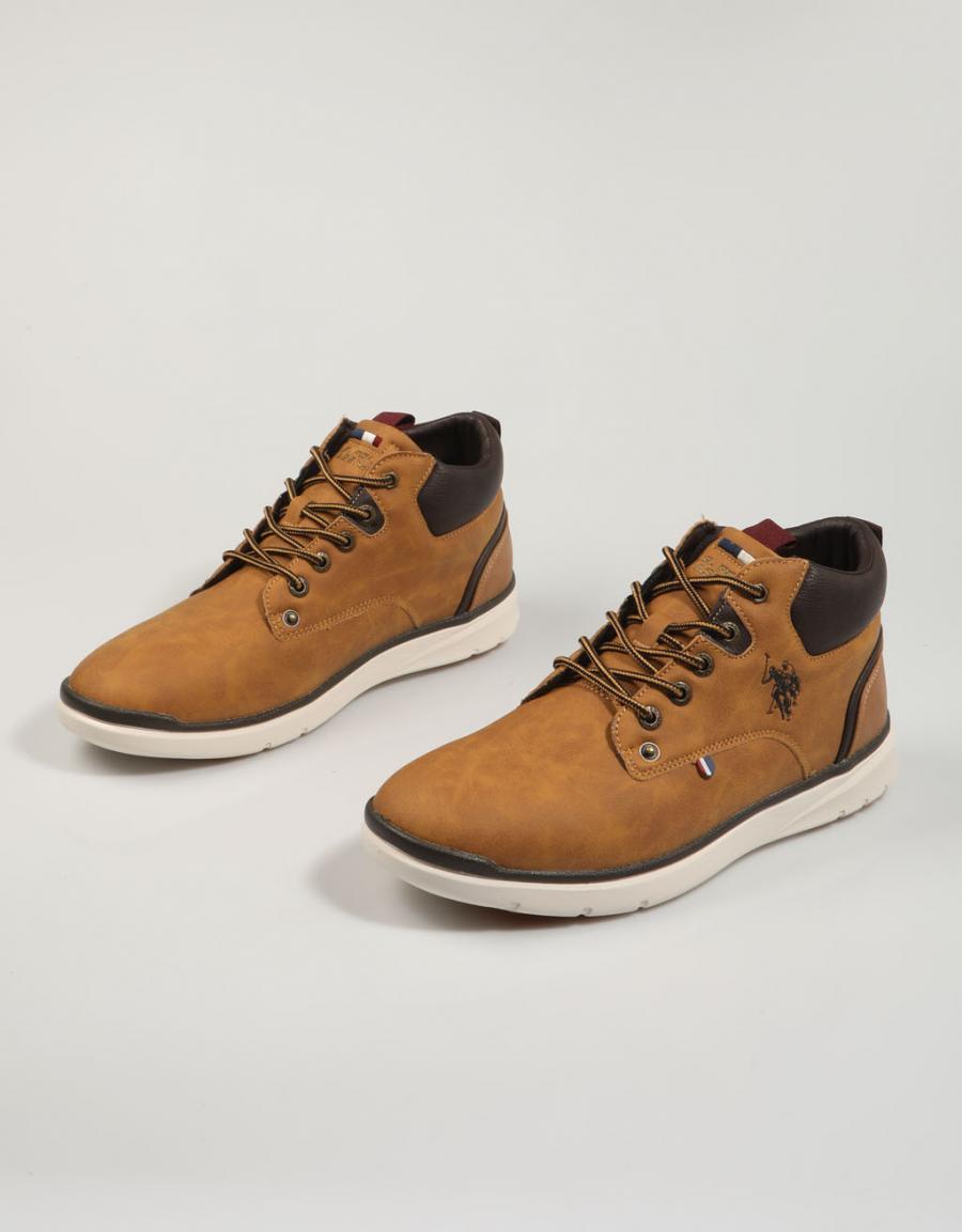 BOTINES US POLO ASSN YGOR en color Cuero