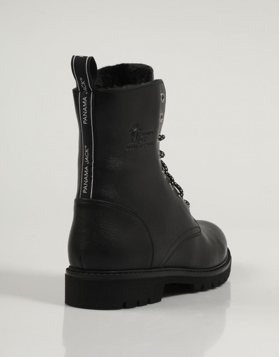 BOTINES PANAMA JACK FRISIA en color Negro