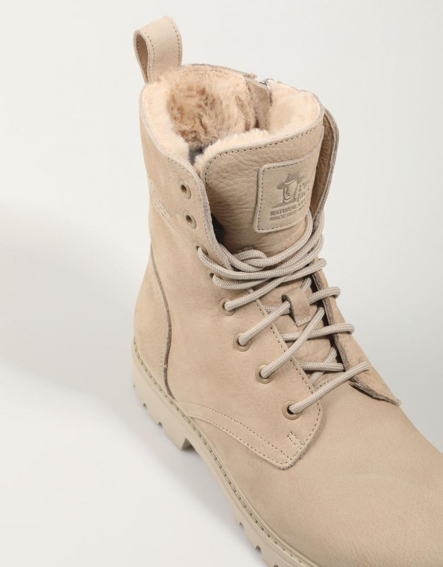 BOTINES PANAMA JACK FRISIA en color Beige
