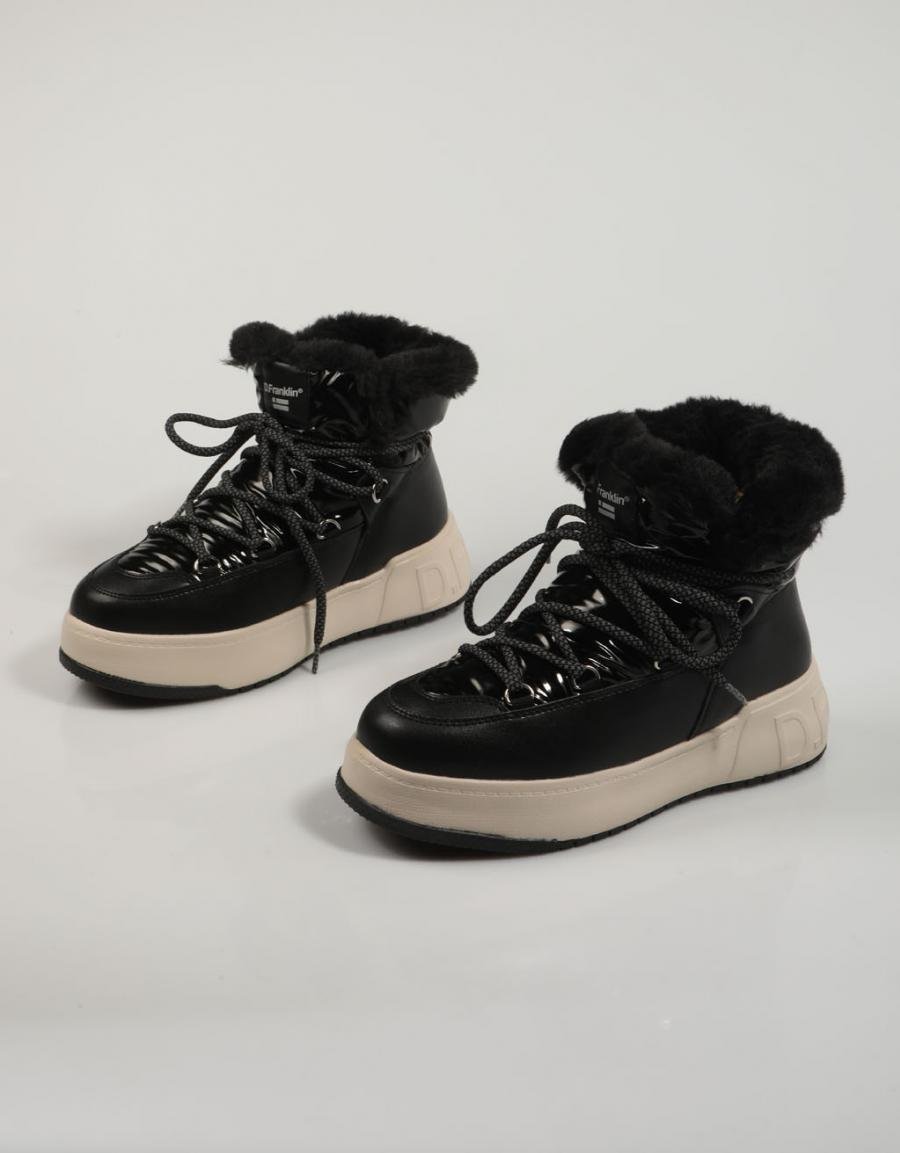 BOTINES D FRANKLIN 369 DFSH-369001 en color Negro