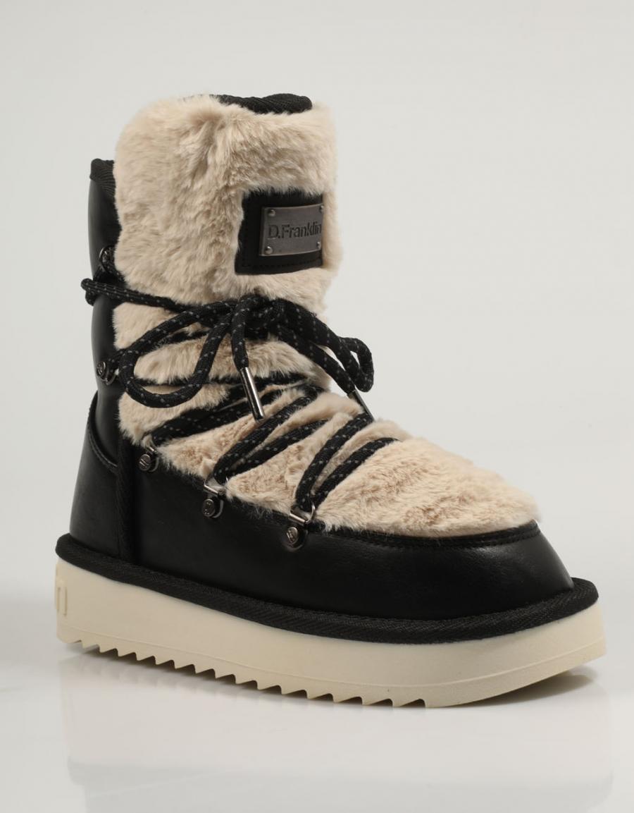 BOTINES D FRANKLIN NORDIC en color Negro