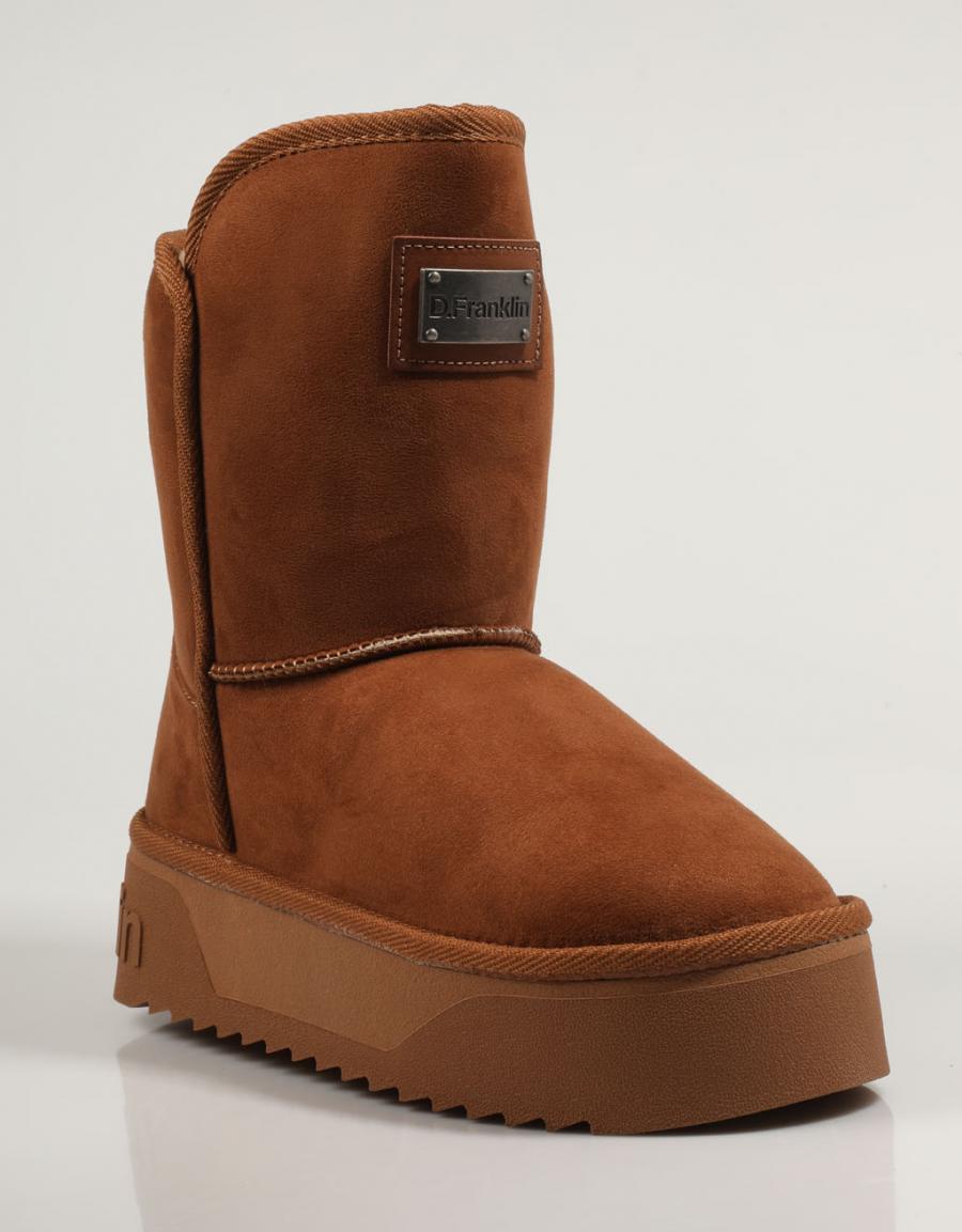 BOTINES D FRANKLIN NORDIC en color Cuero
