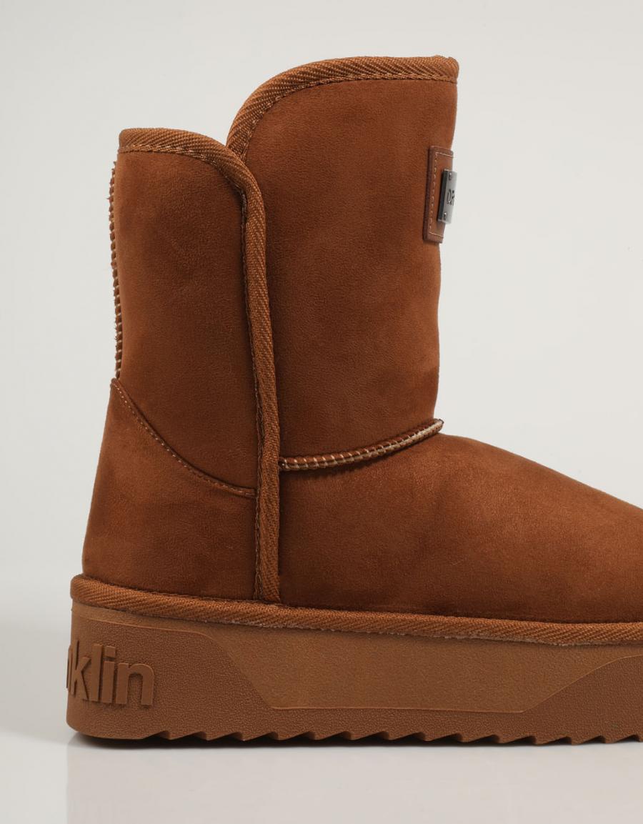 BOTINES D FRANKLIN NORDIC en color Cuero