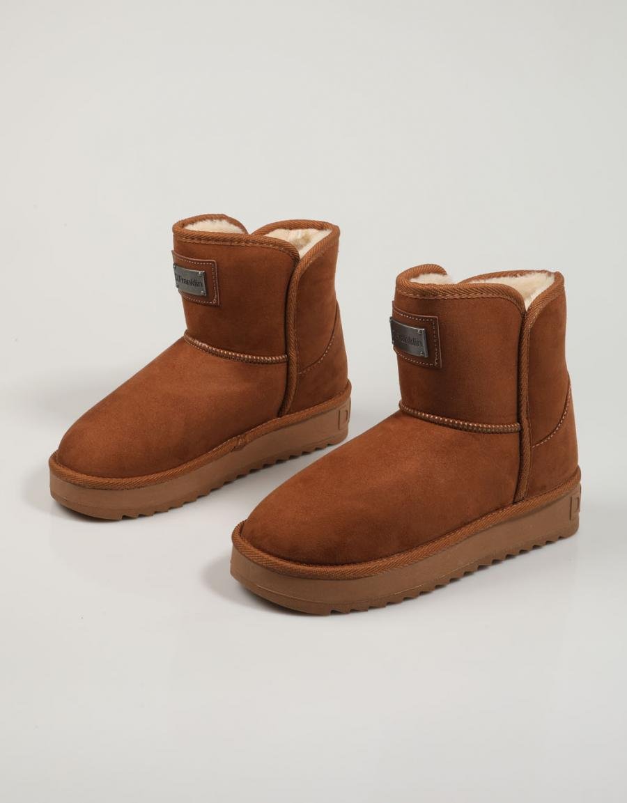 BOTINES D FRANKLIN NORDIC en color Cuero