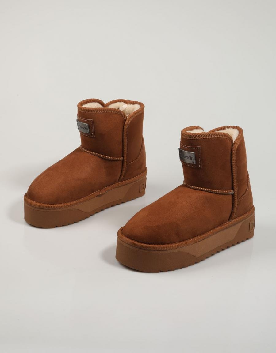 BOTINES D FRANKLIN NORDIC en color Cuero