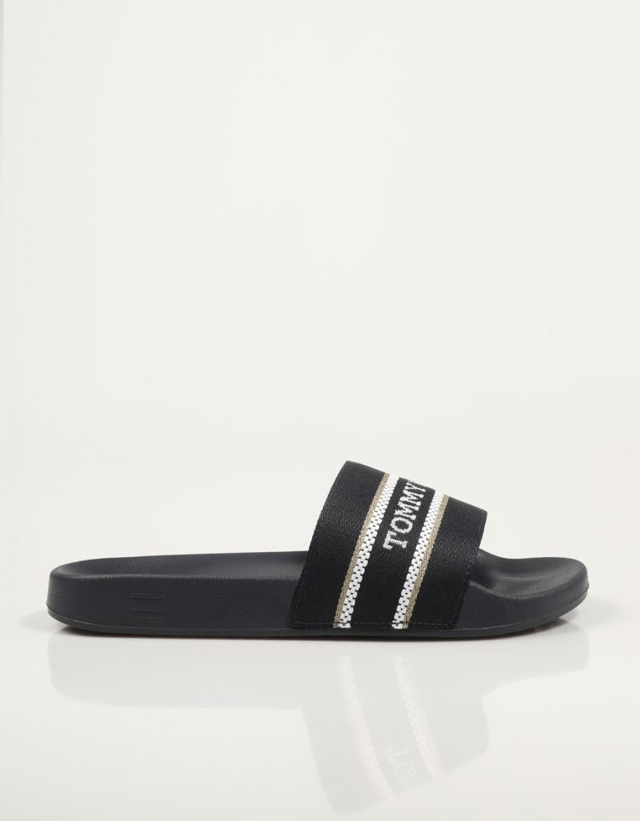 CHANCLAS TOMMY HILFIGER HILFIGER en color Negro