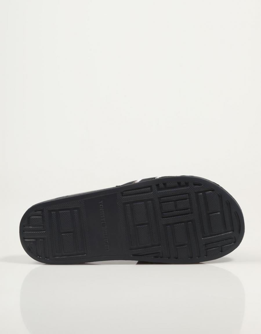 CHANCLAS TOMMY HILFIGER HILFIGER en color Negro
