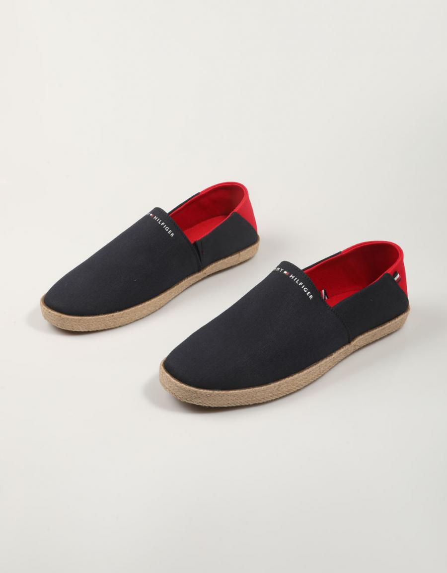 ESPARDEÑAS TOMMY HILFIGER HILFIGER ESPADRILLE CORE TEXTILE en color Azul marino
