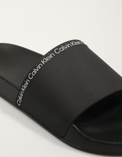 CHANCLAS CALVIN KLEIN POOL en color Negro