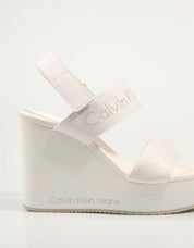 SANDALIAS CALVIN KLEIN WEDGE en color Blanco
