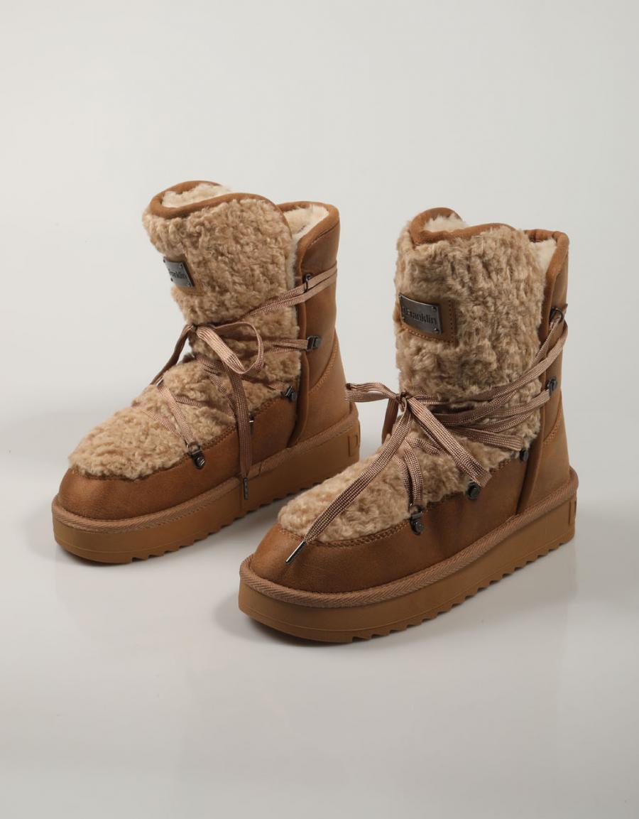 BOTAS D FRANKLIN NORDIC en color Beige