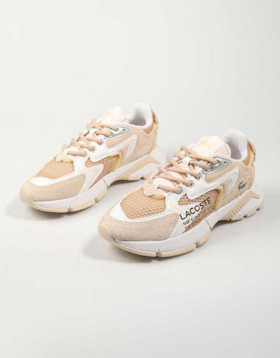 ZAPATILLAS LACOSTE L003 NEO 124 5 SFA en color Beige