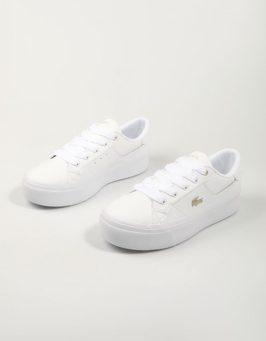 ZAPATILLAS LACOSTE ZIANE PLATFORM 124 2 CFA en color Blanco