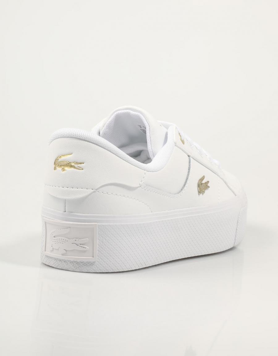 ZAPATILLAS LACOSTE ZIANE PLATFORM 124 2 CFA en color Blanco