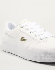 ZAPATILLAS LACOSTE ZIANE PLATFORM 124 2 CFA en color Blanco