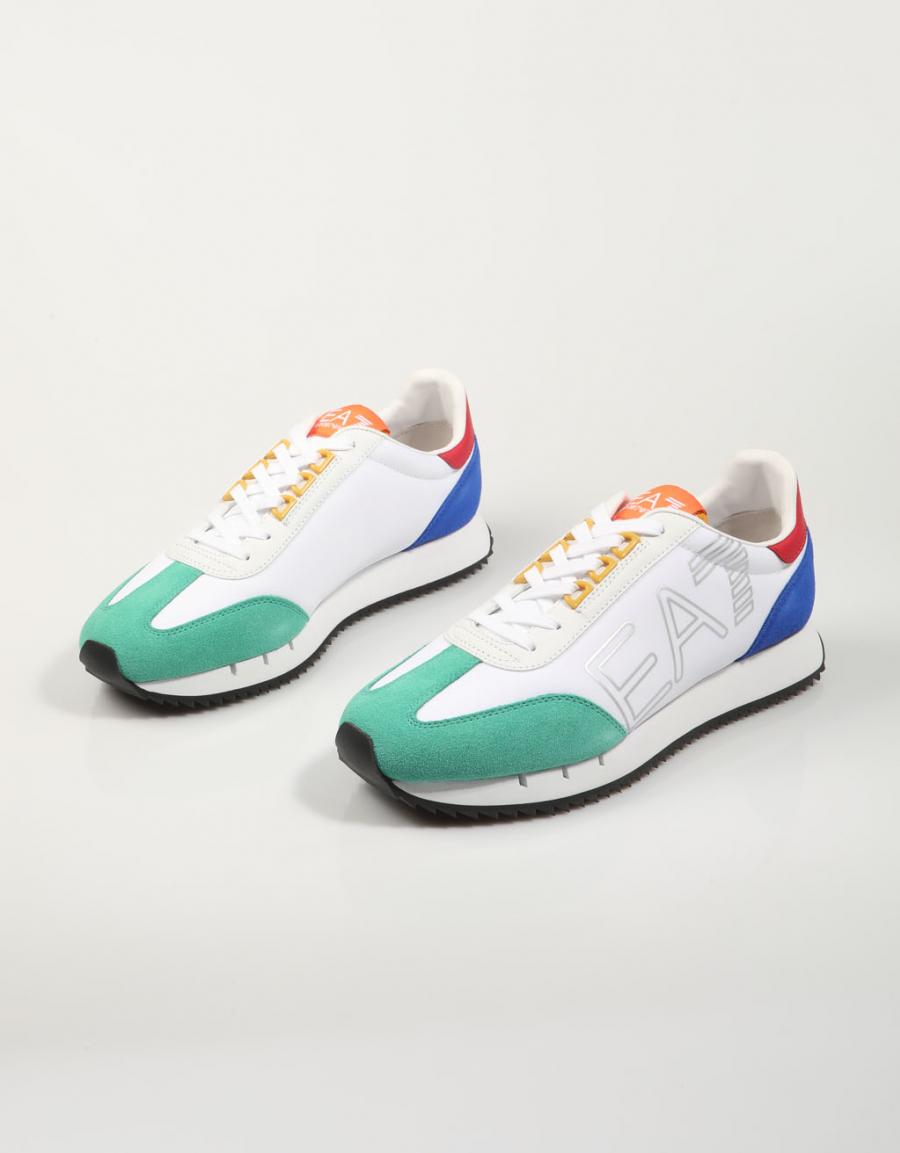 Armani EA7 X8x101 shoes in multicolored color