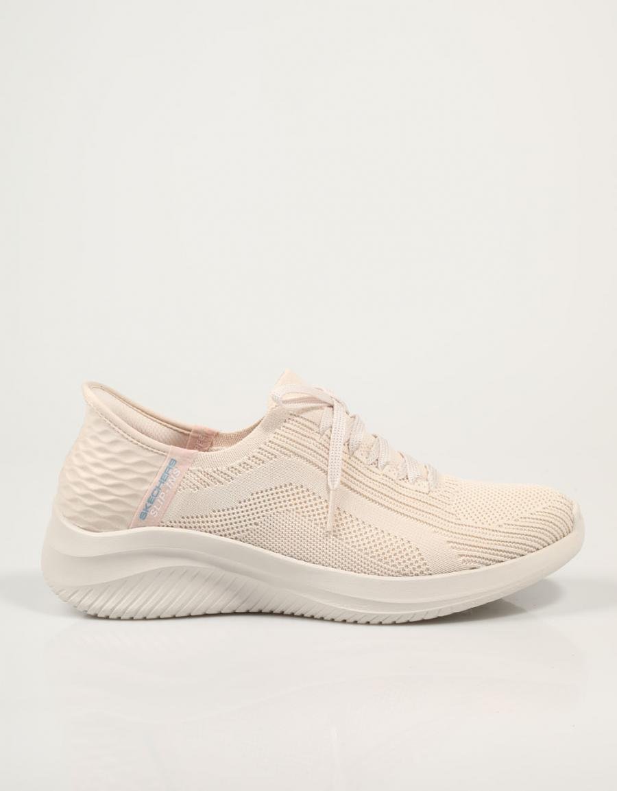 ZAPATILLAS SKECHERS SLIP INS ULKTRA FLEX 3 0 en color Beige