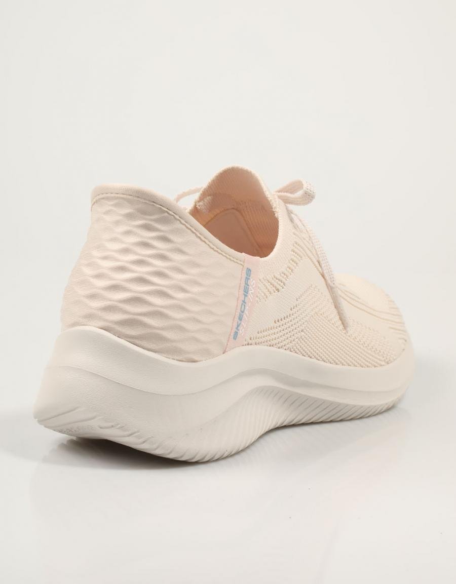 ZAPATILLAS SKECHERS SLIP INS ULKTRA FLEX 3 0 en color Beige
