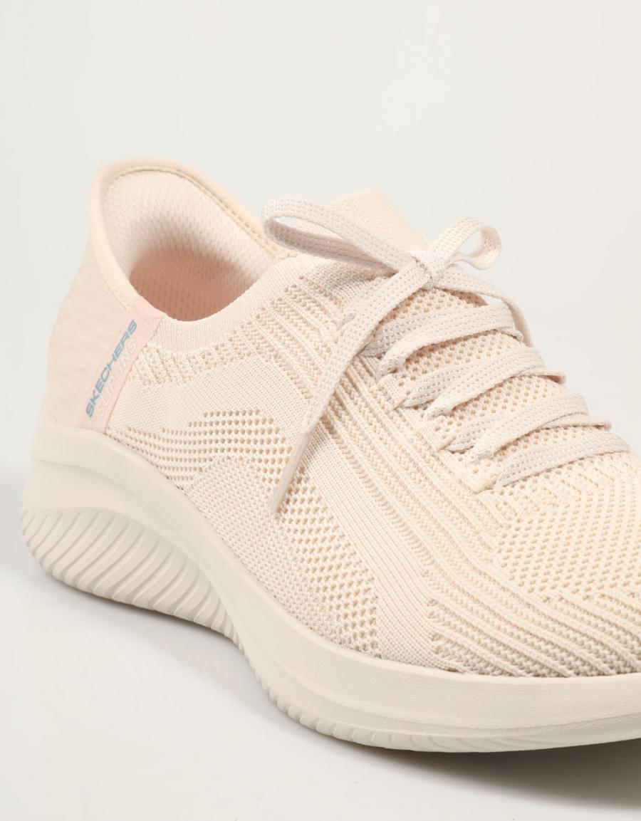ZAPATILLAS SKECHERS SLIP INS ULKTRA FLEX 3 0 en color Beige