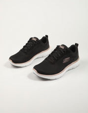 ZAPATILLAS SKECHERS FLEX en color Negro