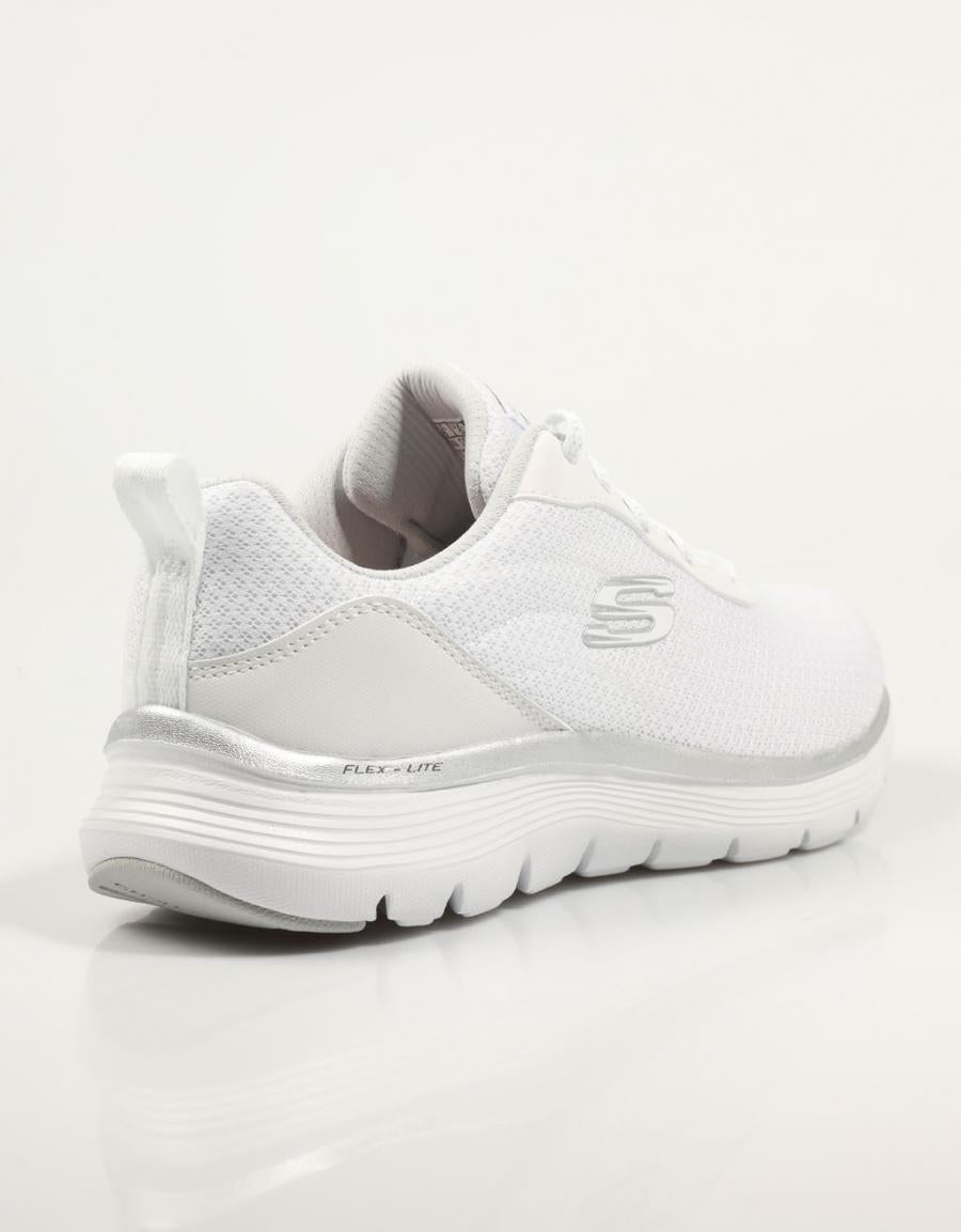 ZAPATILLAS SKECHERS FLEX en color Blanco