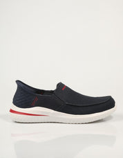 ZAPATILLAS SKECHERS SLIP INS DELSON 3 0 CABRINO en color Azul marino