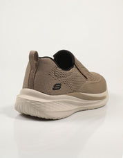 ZAPATILLAS SKECHERS SLADE ROYCE en color Taupe