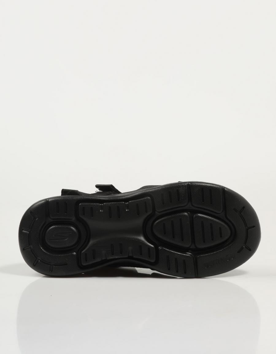 SANDALIAS SKECHERS GO WALK en color Negro