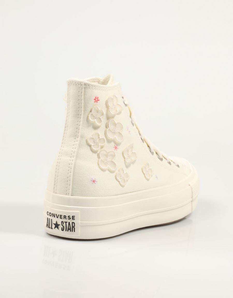 Tênis CONVERSE Chuck Taylor All Star Lift in Beige Color