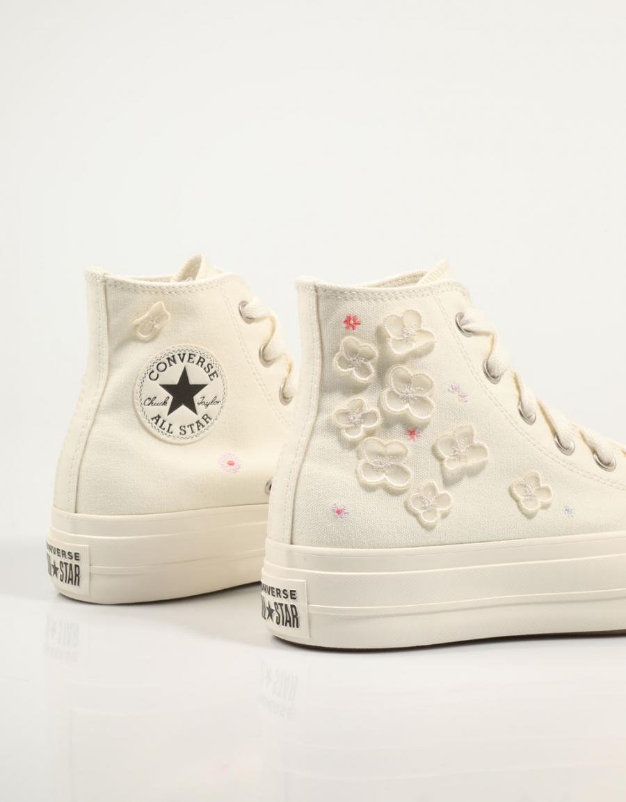 Tênis CONVERSE Chuck Taylor All Star Lift in Beige Color