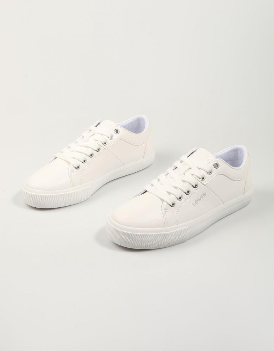 ZAPATILLAS LEVIS WOODWARD en color Blanco
