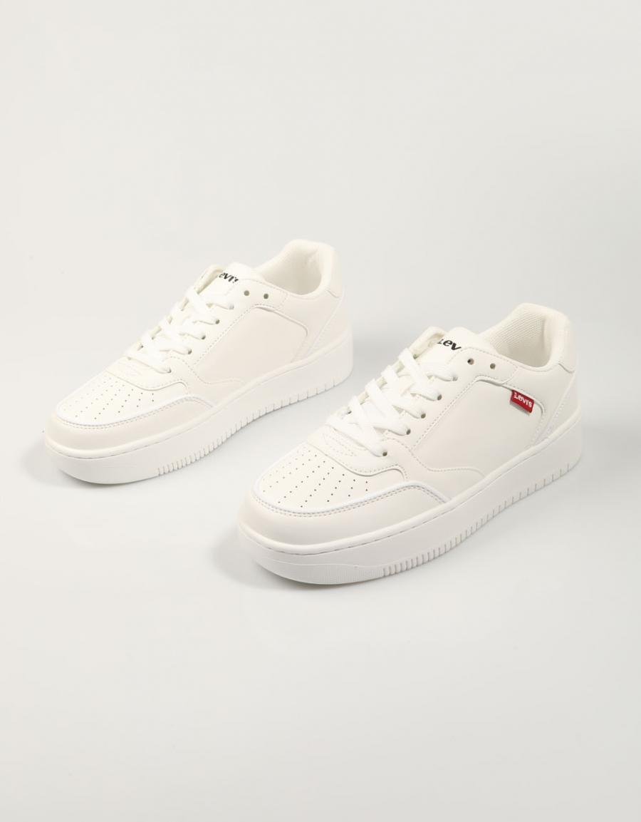 ZAPATILLAS LEVIS PAIGE en color Blanco