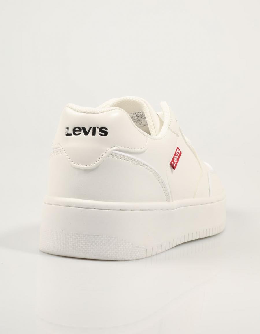 ZAPATILLAS LEVIS PAIGE en color Blanco