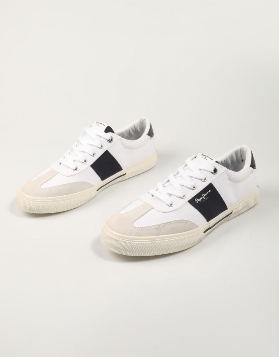 ZAPATILLAS PEPE JEANS KENTON STRAP M - PMS31042 en color Blanco