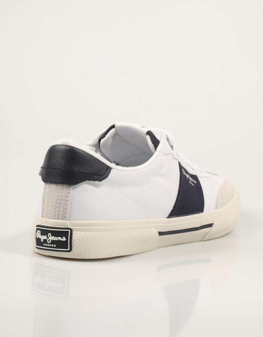 ZAPATILLAS PEPE JEANS KENTON STRAP M - PMS31042 en color Blanco