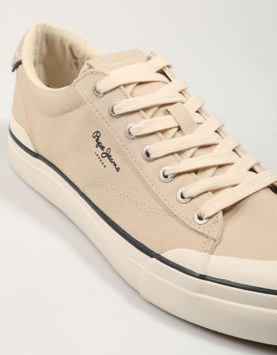 ZAPATILLAS PEPE JEANS BEN BASIC - PMS31044 en color Beige