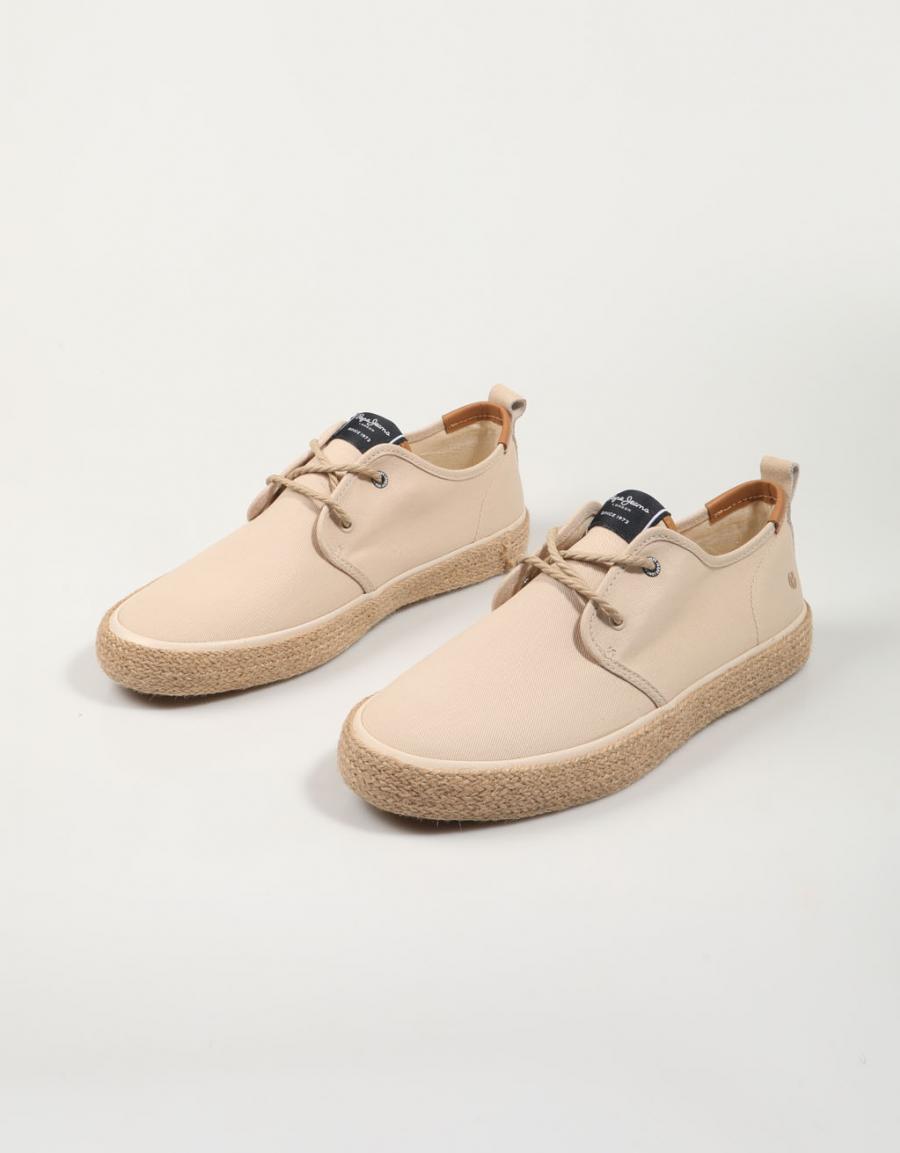 ZAPATOS PEPE JEANS PORT TOURIST - PMS10326 en color Beige