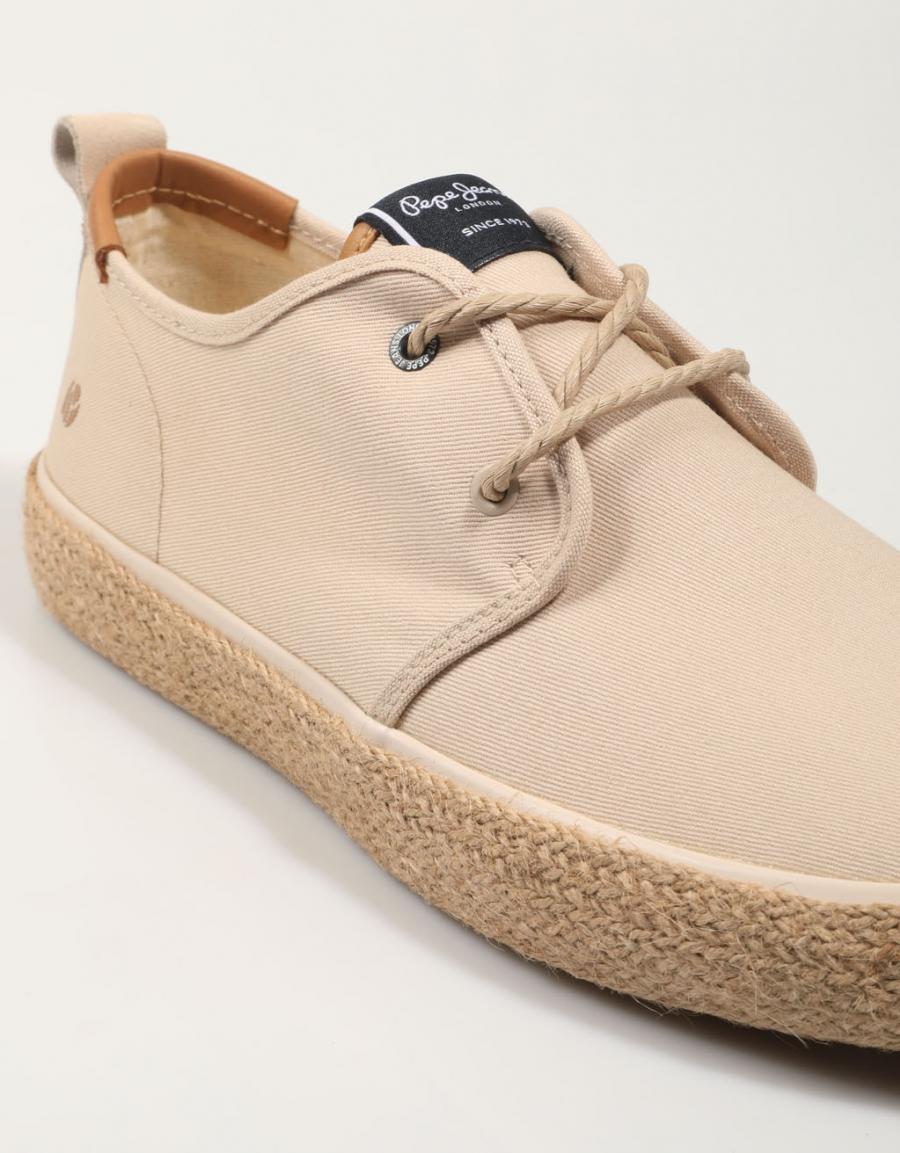 ZAPATOS PEPE JEANS PORT TOURIST - PMS10326 en color Beige