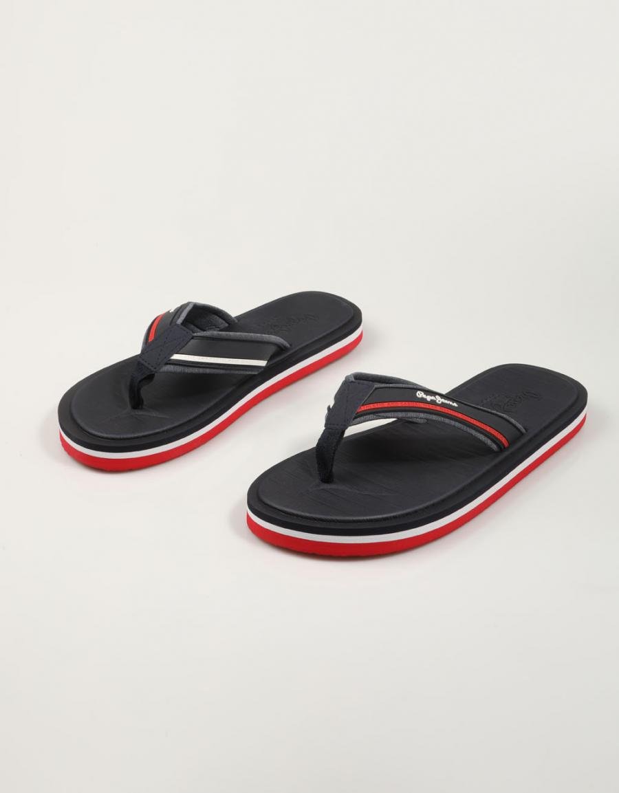 CHANCLAS PEPE JEANS WEST BASIC - PMS70156 en color Azul marino
