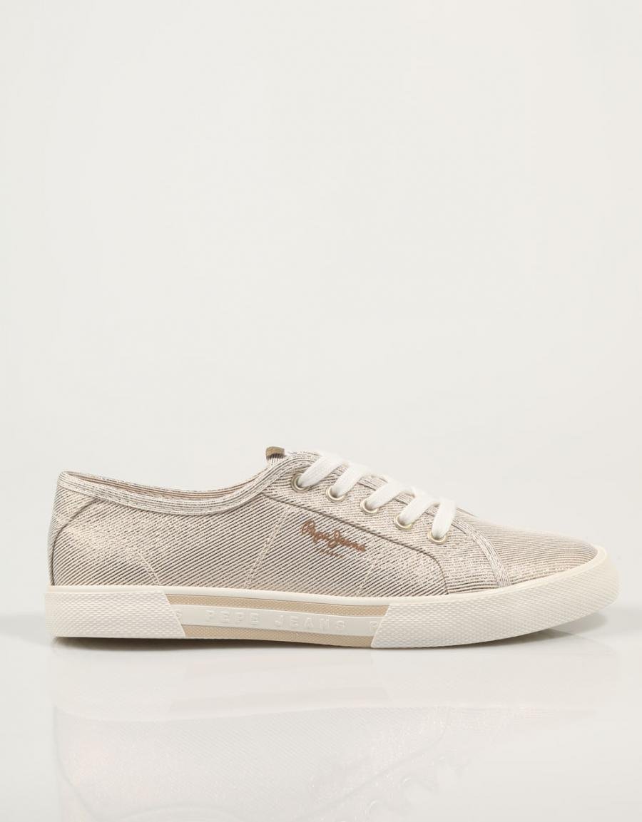 ZAPATILLAS PEPE JEANS BRADY PARTY W - PLS31439 en color Oro