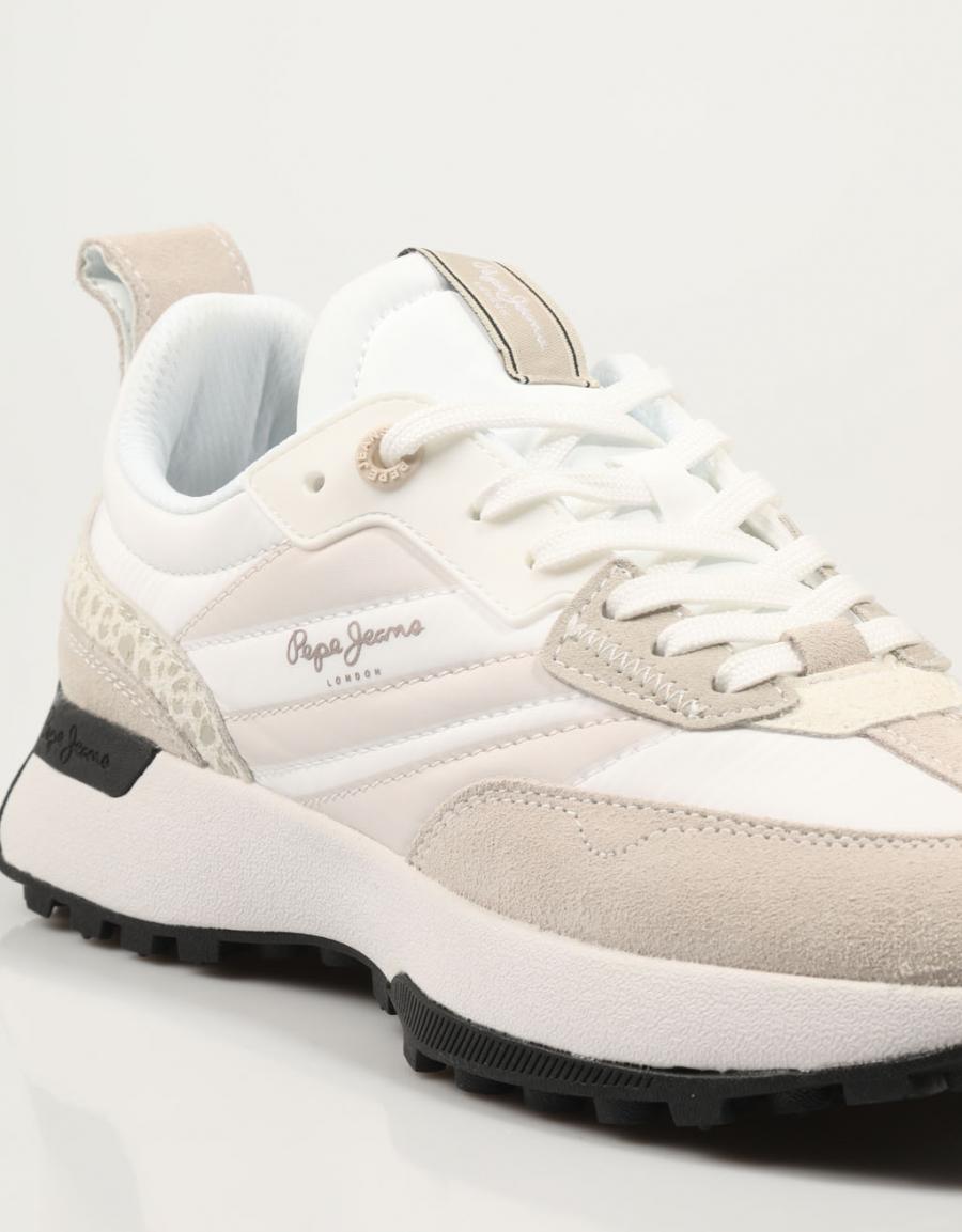 ZAPATILLAS PEPE JEANS LUCKY PRINT - PLS60005 en color Blanco