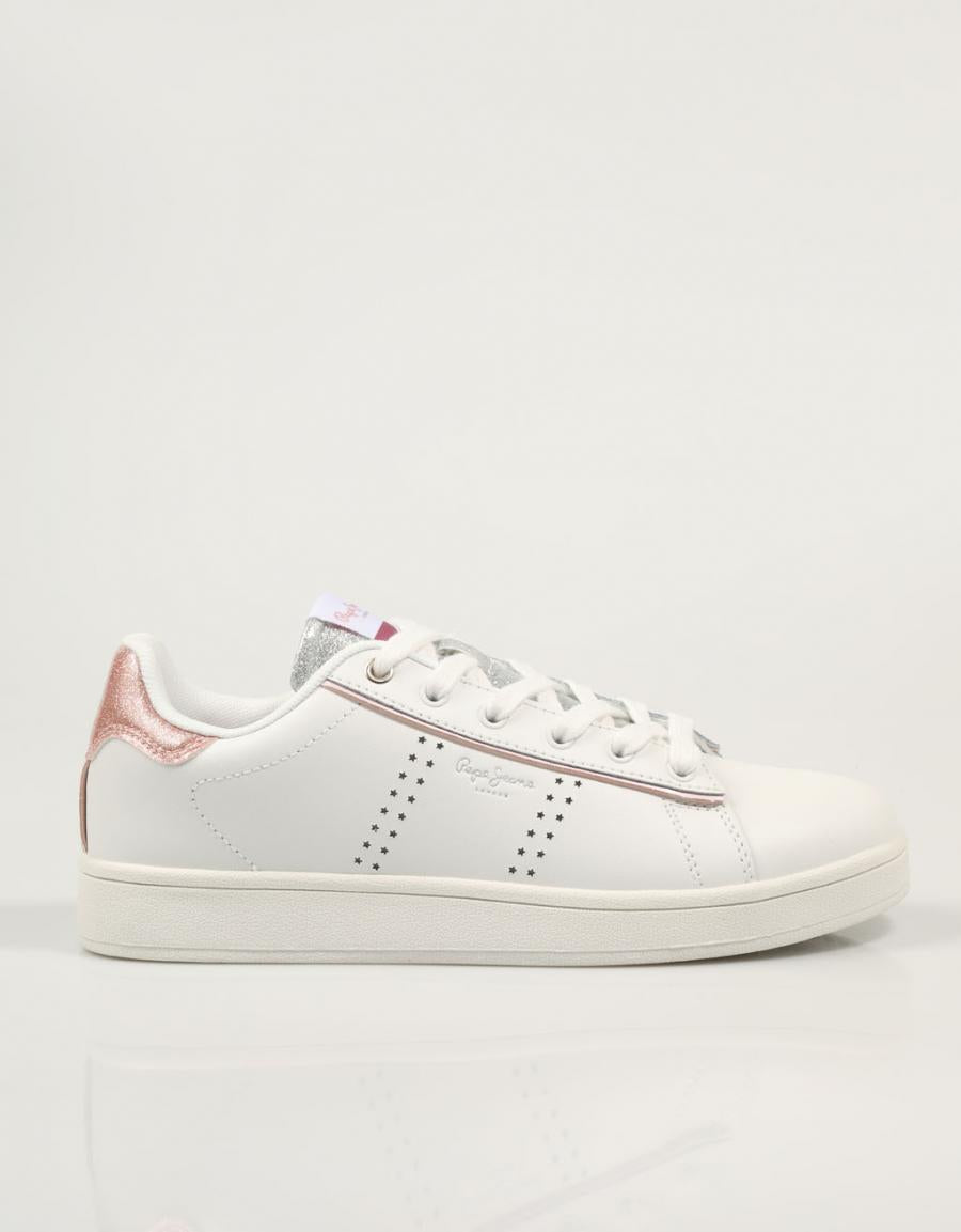 ZAPATILLAS PEPE JEANS PLAYER NIGHT G - PGS30600 en color Blanco