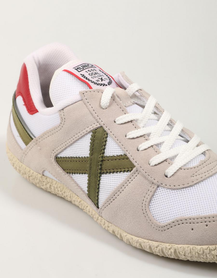 ZAPATILLAS MUNICH GOAL en color Blanco
