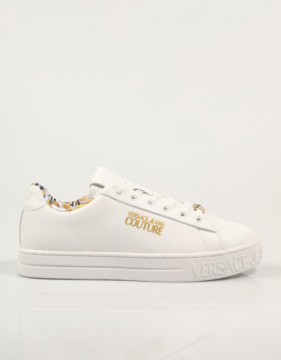 ZAPATILLAS VERSACE FONDO COURT 88 DIS. SKL SHOES en color Blanco