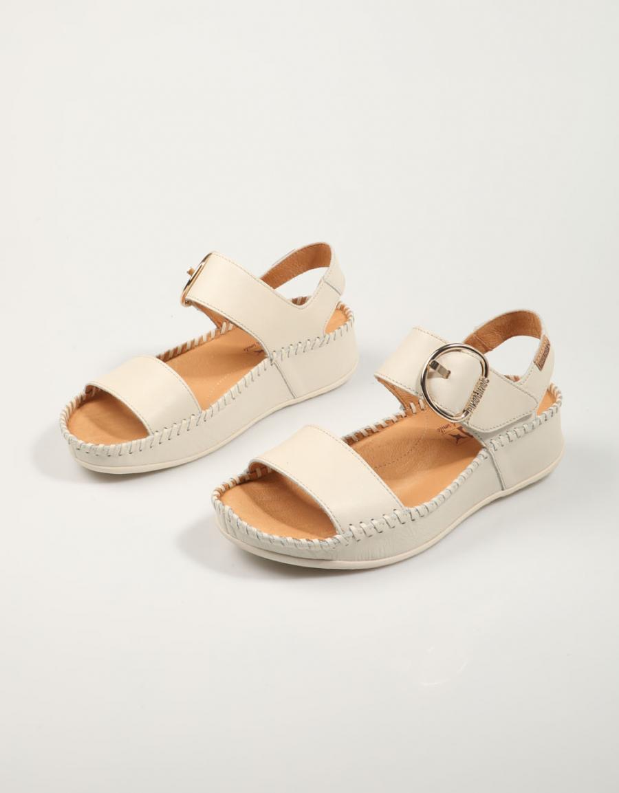 SANDALIAS PIKOLINOS MARINA W1C-0709 en color Blanco