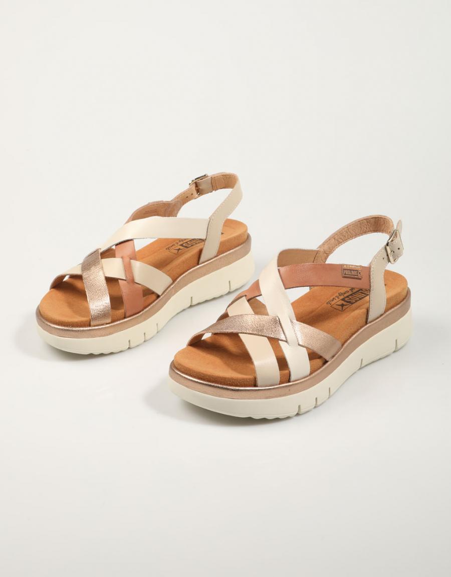 SANDALIAS PIKOLINOS PALMA W4N-0650C1 en color Hielo