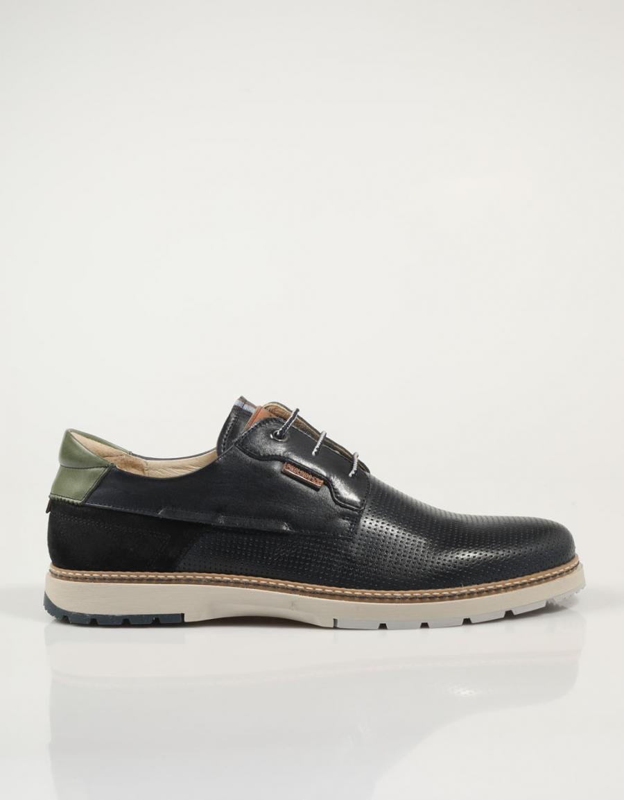 ZAPATOS VESTIR PIKOLINOS OLVERA M8A-4222C1 en color Azul marino