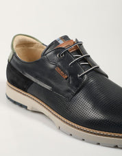 ZAPATOS VESTIR PIKOLINOS OLVERA M8A-4222C1 en color Azul marino