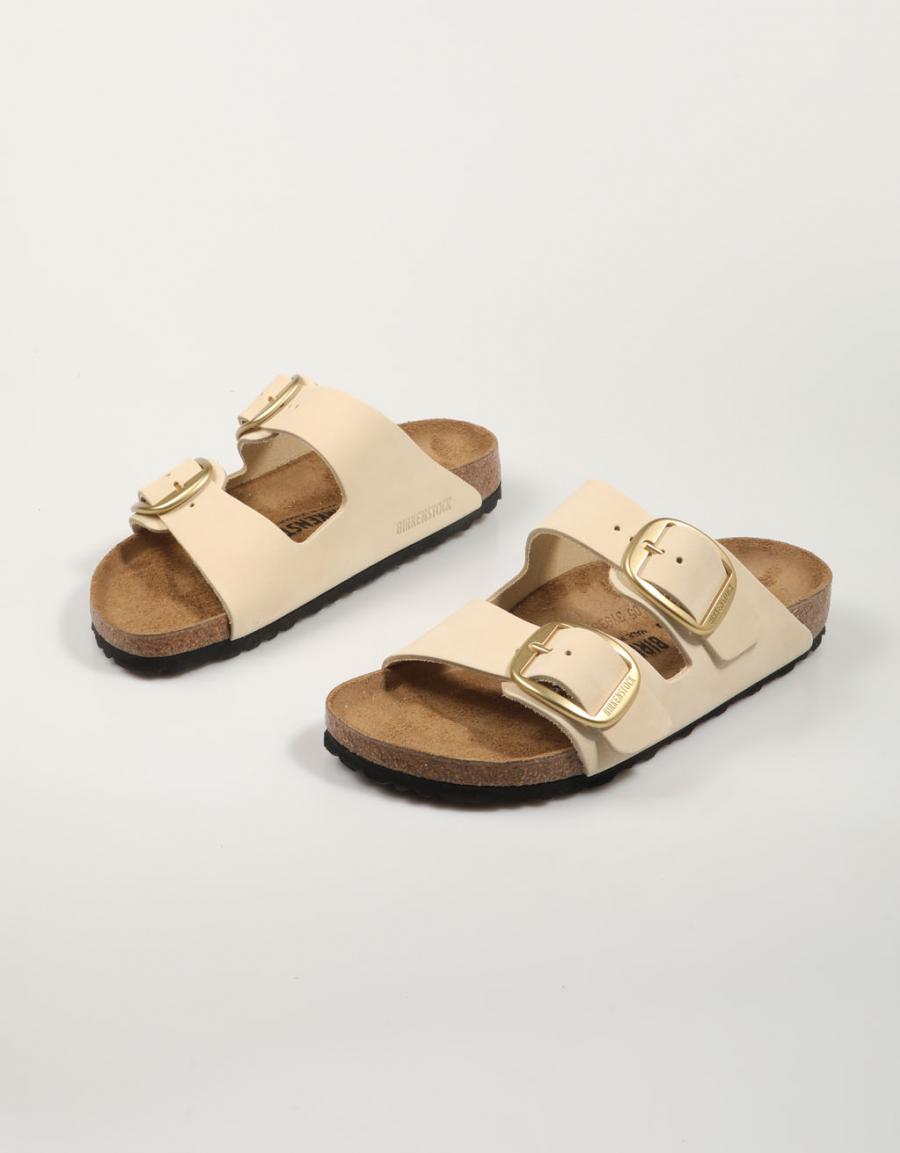 BIOS BIRKENSTOCK ARIZONA BIG BUCKLE LENB en color Beige