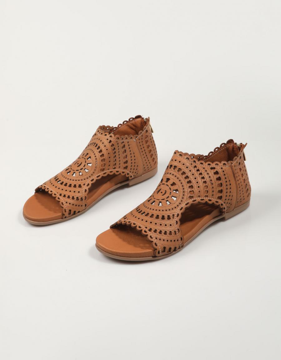Sandales Top 3 SR24492 en couleur en cuir